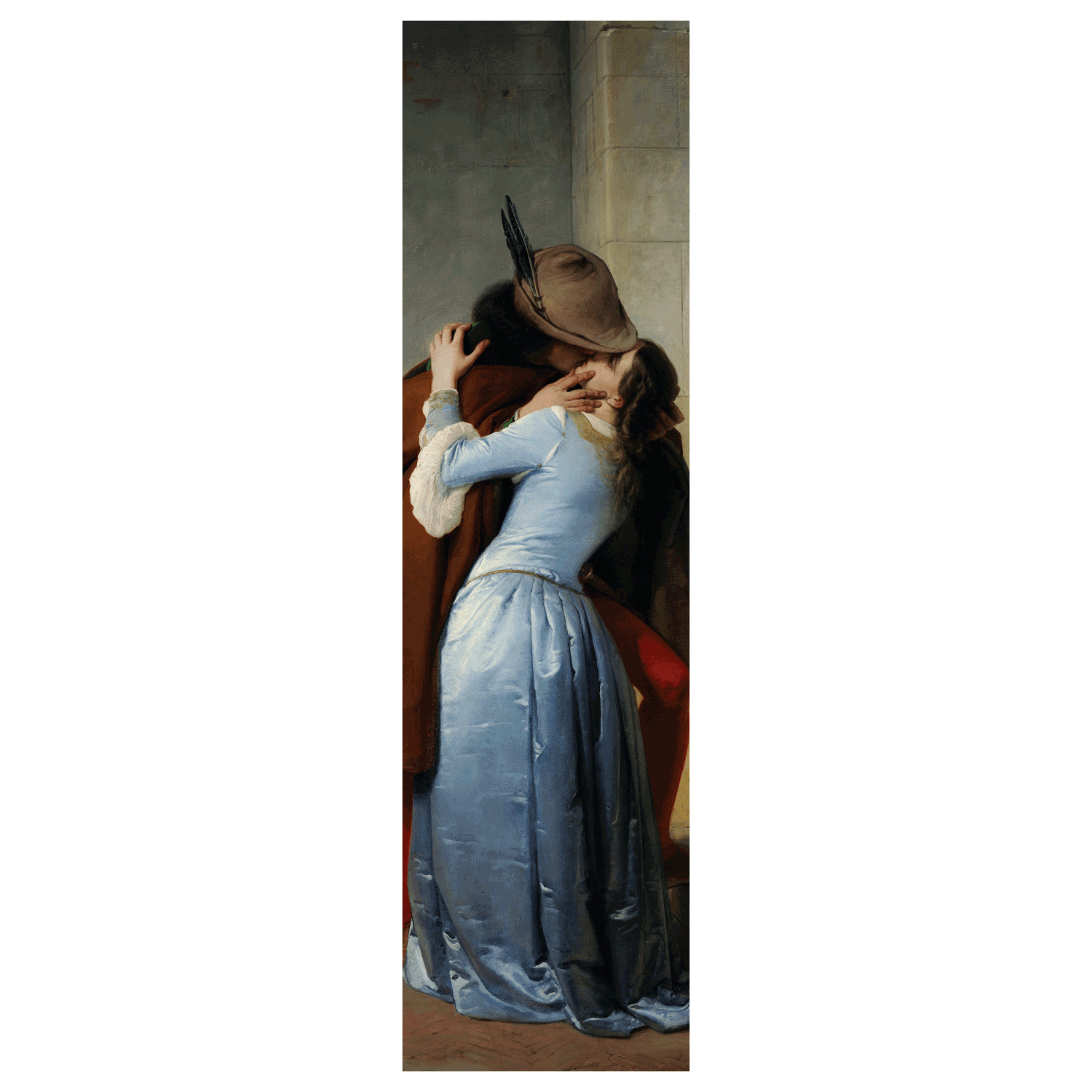  Termoarredo idraulico 200x51 cm interasse mm 50 Modello 'Il bacio di Hayez' Termocrea