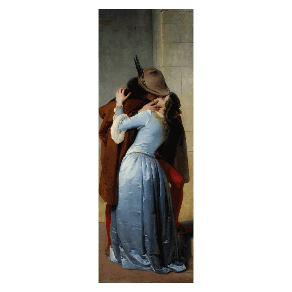  Termoarredo idraulico 180x59 cm interasse mm 50 Modello 'Il bacio di Hayez' Termocrea
