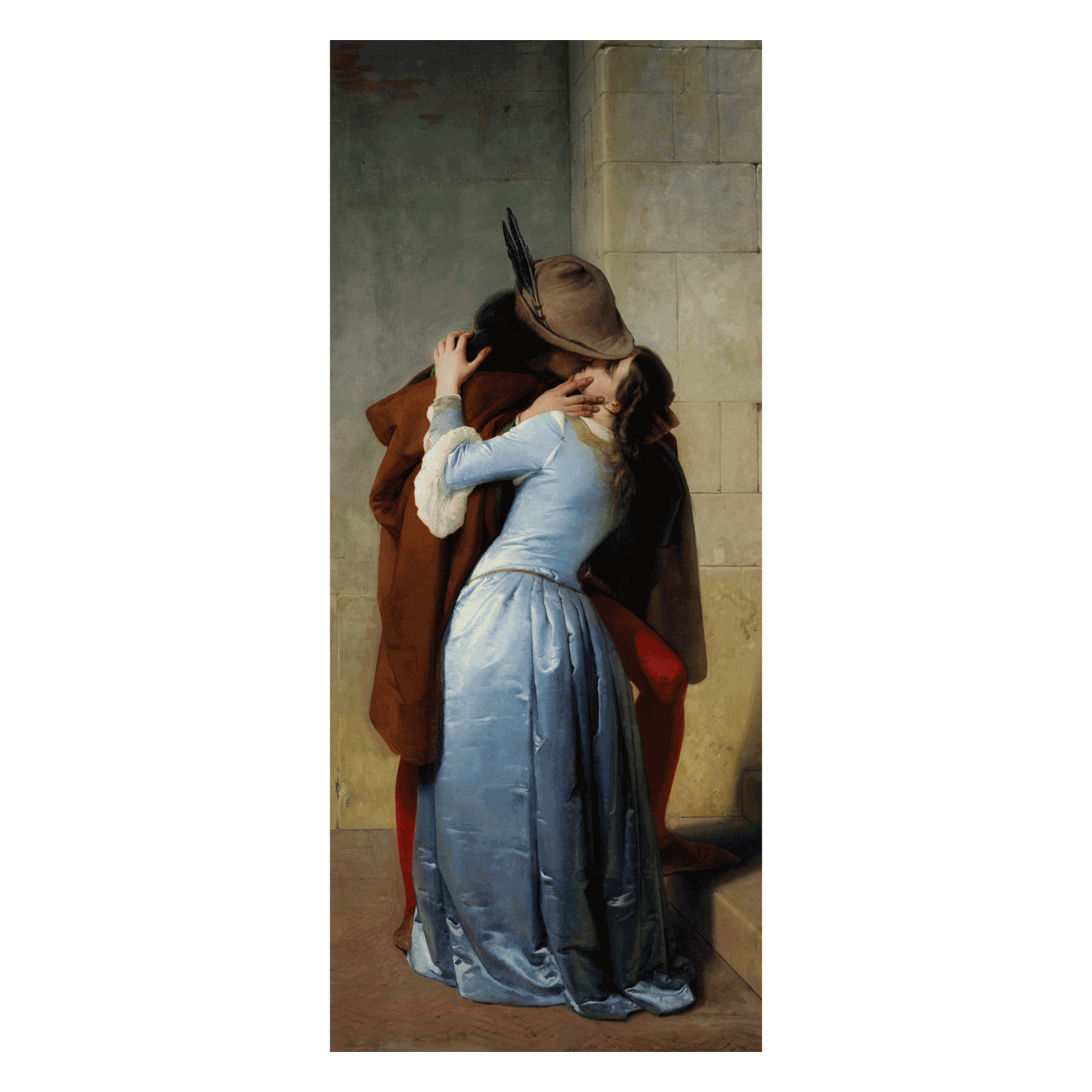  Termoarredo idraulico 180x74 cm interasse mm 50 Modello 'Il bacio di Hayez' Termocrea