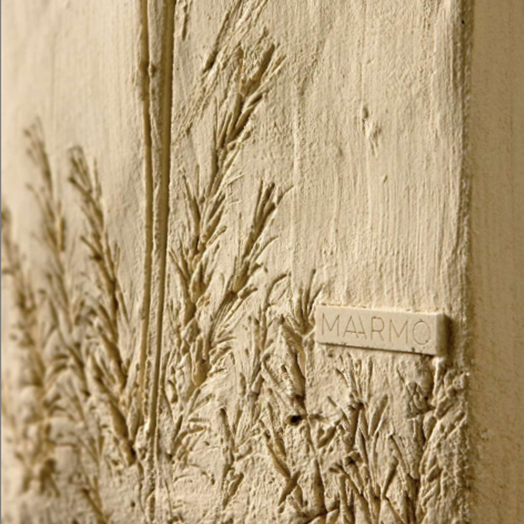 Termoarredo elettrico a piastra modello Ginko 110x30 cm - Bianco