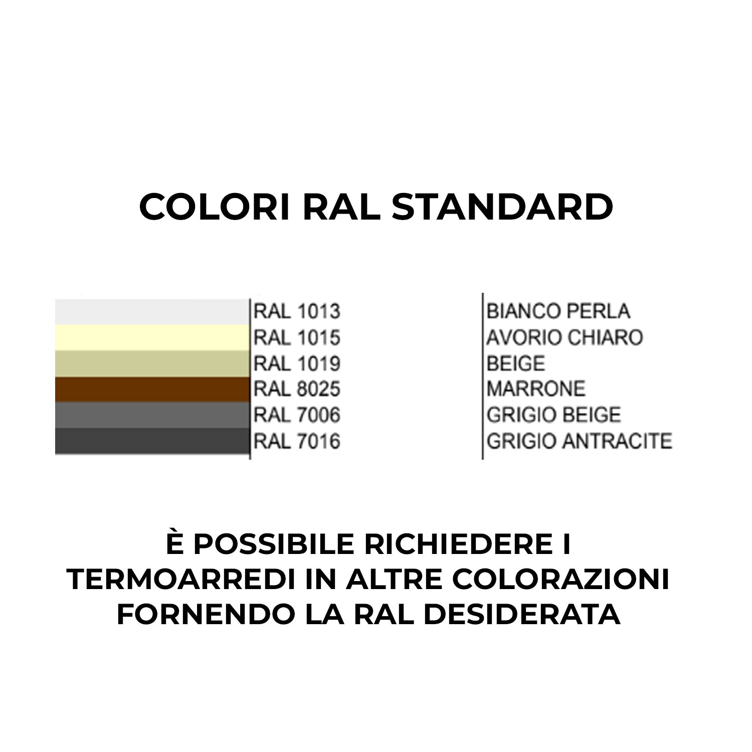 Termoarredo elettrico a piastra modello Curve 110x60 cm - Bianco