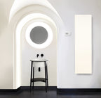 Termoarredo elettrico a piastra verticale modello TermoCrea Bianco 1500x360 mm - Scirocco