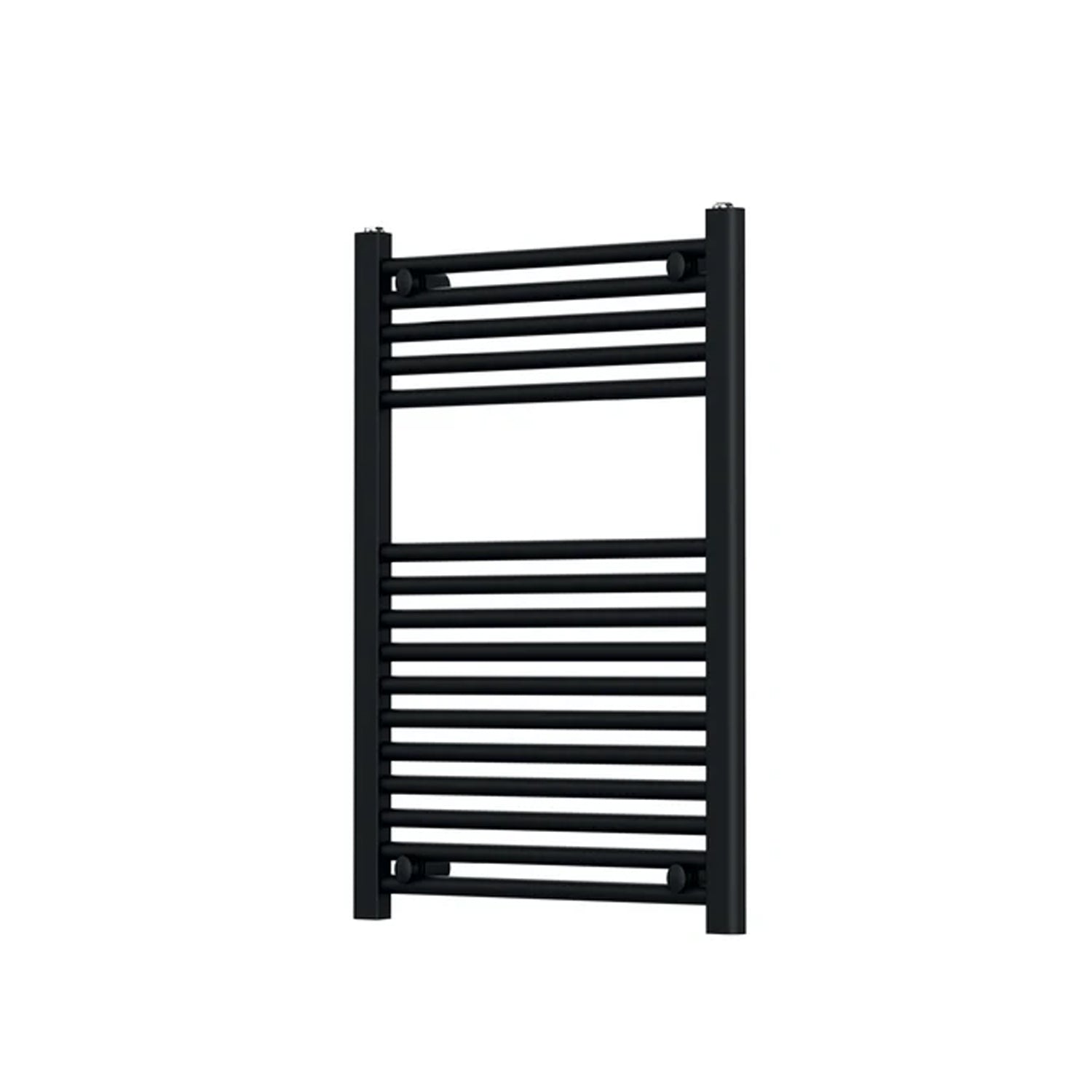 222001 - Termoarredo dritto H 77 x L 50 cm Interasse 45 cm - Nero opaco