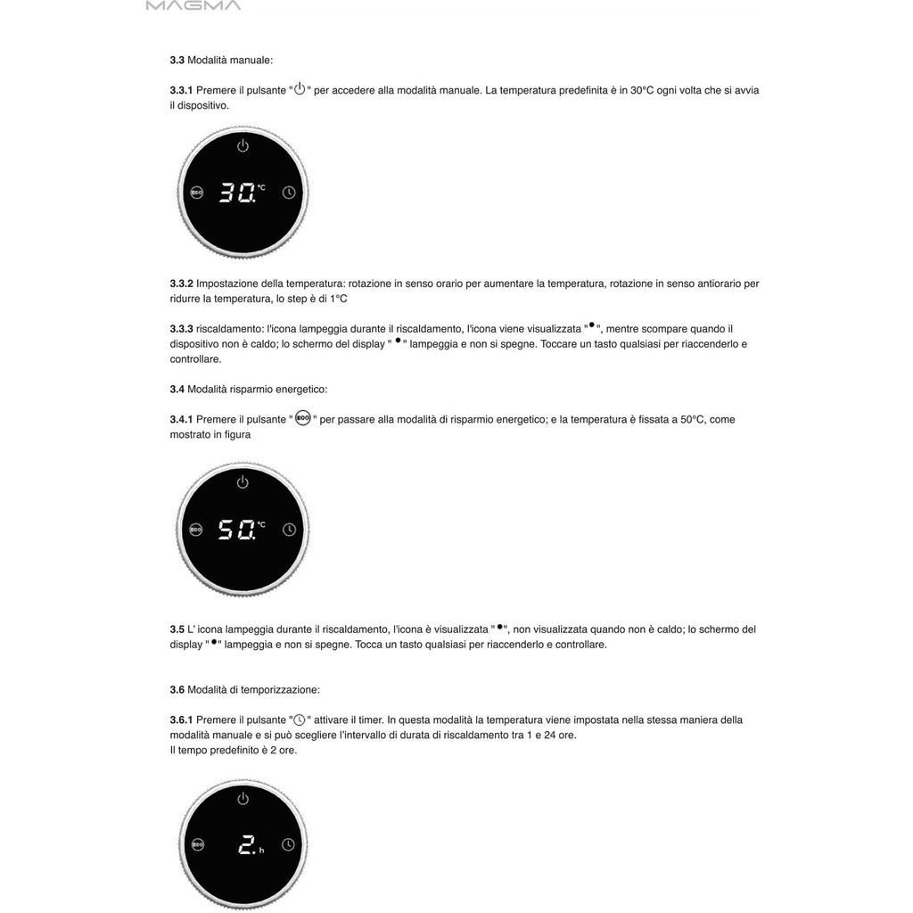Termoarredo scaldasalviette da bagno elettrico con Termostato Digitale 1160x400 con potenza di 400 Watt  Collezione vialis Nuova Generazione BASSO CONSUMO