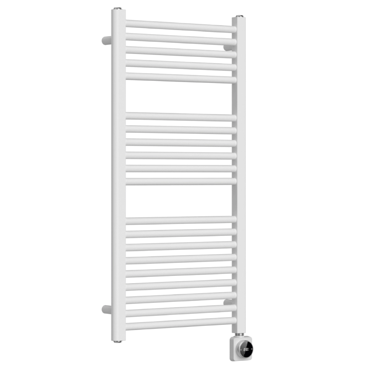 Termoarredo scaldasalviette da bagno elettrico con Termostato Digitale 1160x400 con potenza di 400 Watt  Collezione vialis Nuova Generazione BASSO CONSUMO