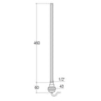 Resistenza elettrica on-off per termoarredo elettrico collezione Caligo di Lineabeta 800W-230V