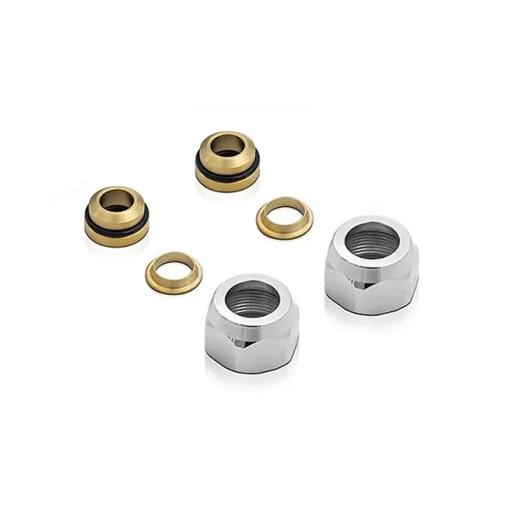 Coppia adattatori 3/4 EK per tubi in rame da 12 mm