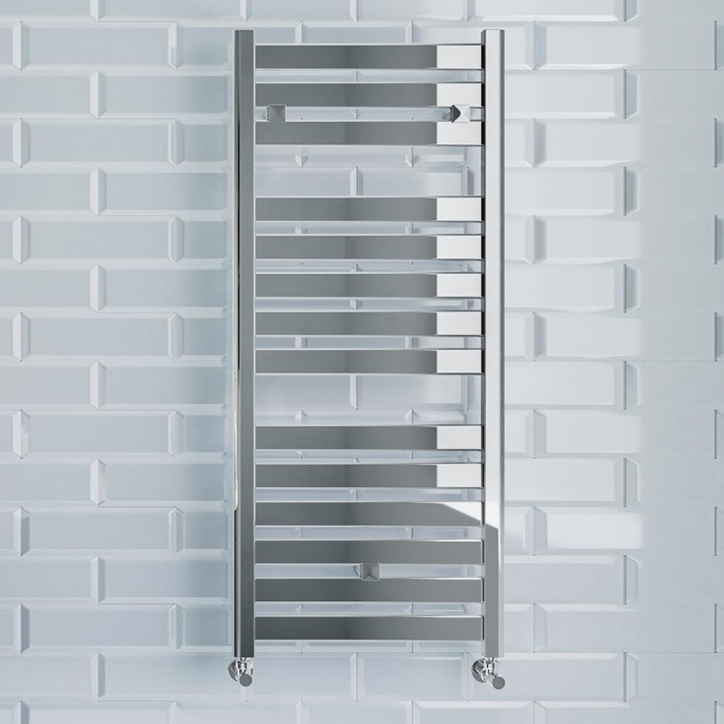 Termoarredo scaldasalviette Lazzarini Capri 1420x500 interasse 450 cromato