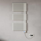 Termoarredo elettrico bianco Lazzarini E-Garda a 35 tubi resistenza 1000 watt