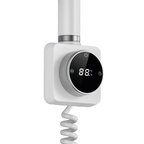 Termoarredo scaldasalviette da bagno elettrico con Termostato Digitale 1160x400 con potenza di 400 Watt  Collezione vialis