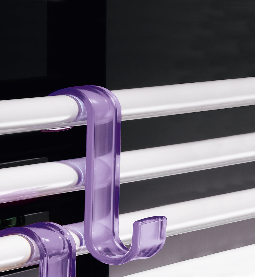 2025-P9 - Appendino per termoarredo modello Merlino Gedy - Finitura Lilla