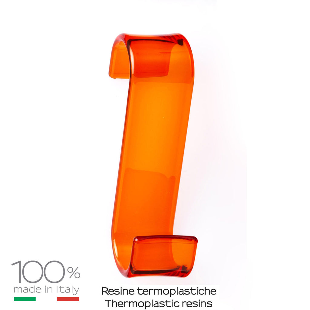 2025-P4 - Appendino per termoarredo modello Merlino Gedy- Finitura Arancione