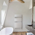 Termoarredo idraulico modello Torino 952x550 dritto - Bianco