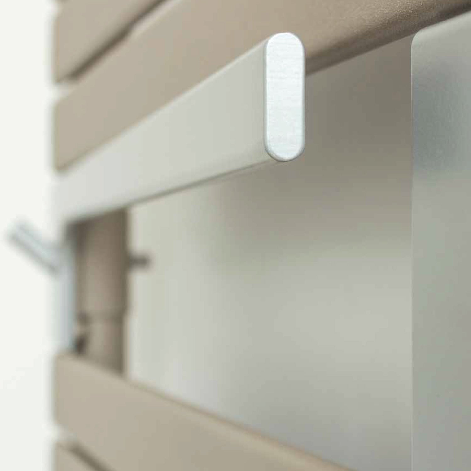 Termoarredo idraulico modello Torino 952x550 dritto - Bianco