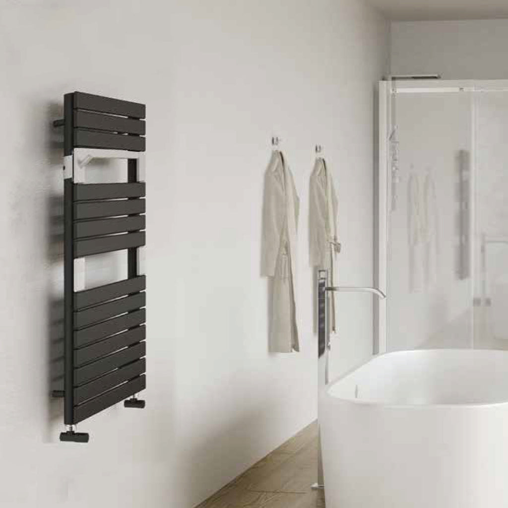 Termoarredo idraulico modello Torino 952x550 dritto - Antracite