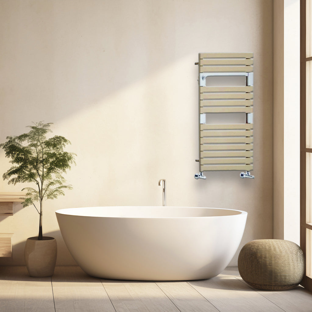 Termoarredo idraulico modello Torino 952x550 dritto - Quarzo