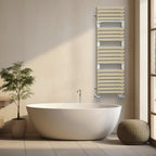 Termoarredo idraulico modello Torino 1360x550 dritto - Quarzo