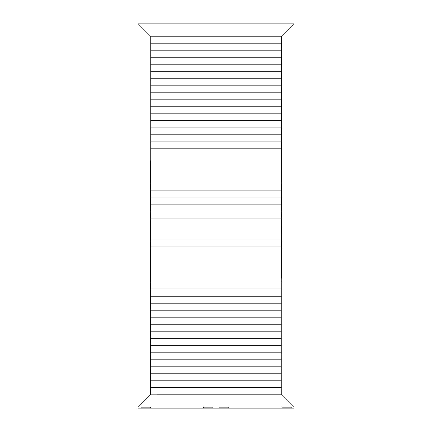 Termoarredo idraulico modello Asti 1228x600 dritto - Antracite